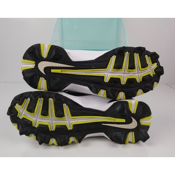 Nike Huarache 2KFilth Keystone Youth Size 12 Black & White Baseball Cleats - Picture 8 of 8